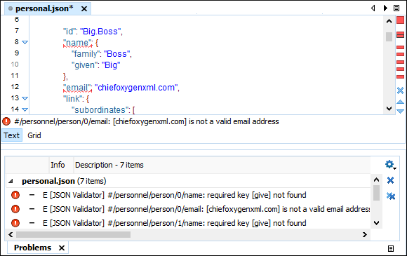 JSON Document Validation