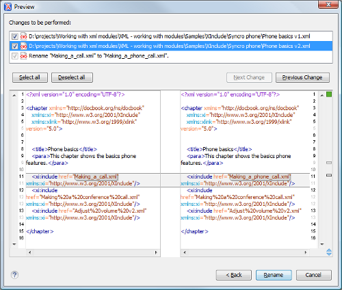 Update References of the Moved or Renamed Resource(s)