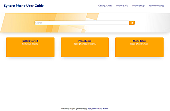 Publishing Templates DITA