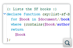 Formatting and Indenting XQuery Documents