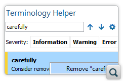 Terminology Checker