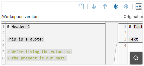 Diff and Merge Support for Markdown and Other Text Files