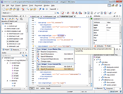 XML Schema Editor